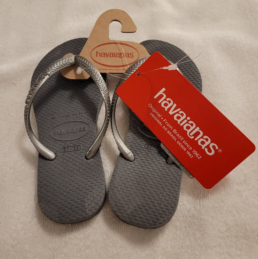 Havaianas Kid’s Flip Flops New Size US 11/12c or 27-28 or EU 29/30 - Picture 6 of 6